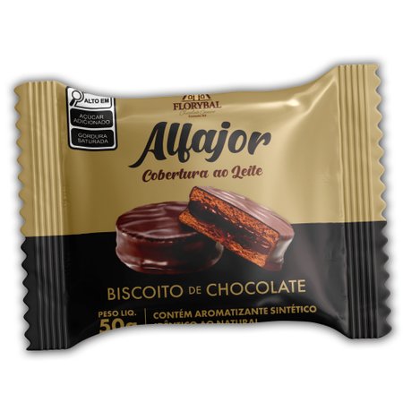 alfajor ao leite 50g
