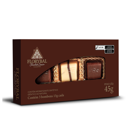 caixa de bombons 45g cod 5397