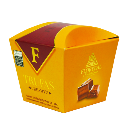 caixa trufas creamy s 100g