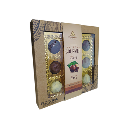 caixa truffas cafe 135g