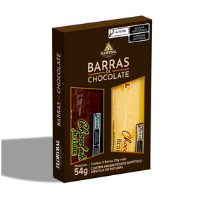 caixa chocolate barras 54g cod 170