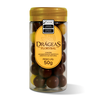cone drageas crocantes de chocolate ao leite 50g