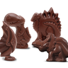 dinossauro de chocolate ao leite 100g