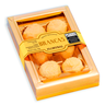 caixa trufas boleadas brancas 90g