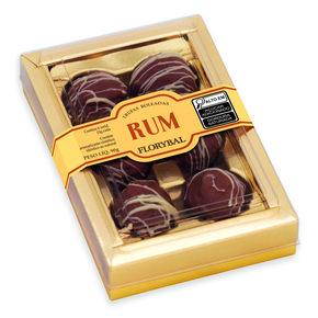 caixa trufas boleadas rum 90g