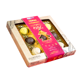 caixa de trufas selecao natal 135g